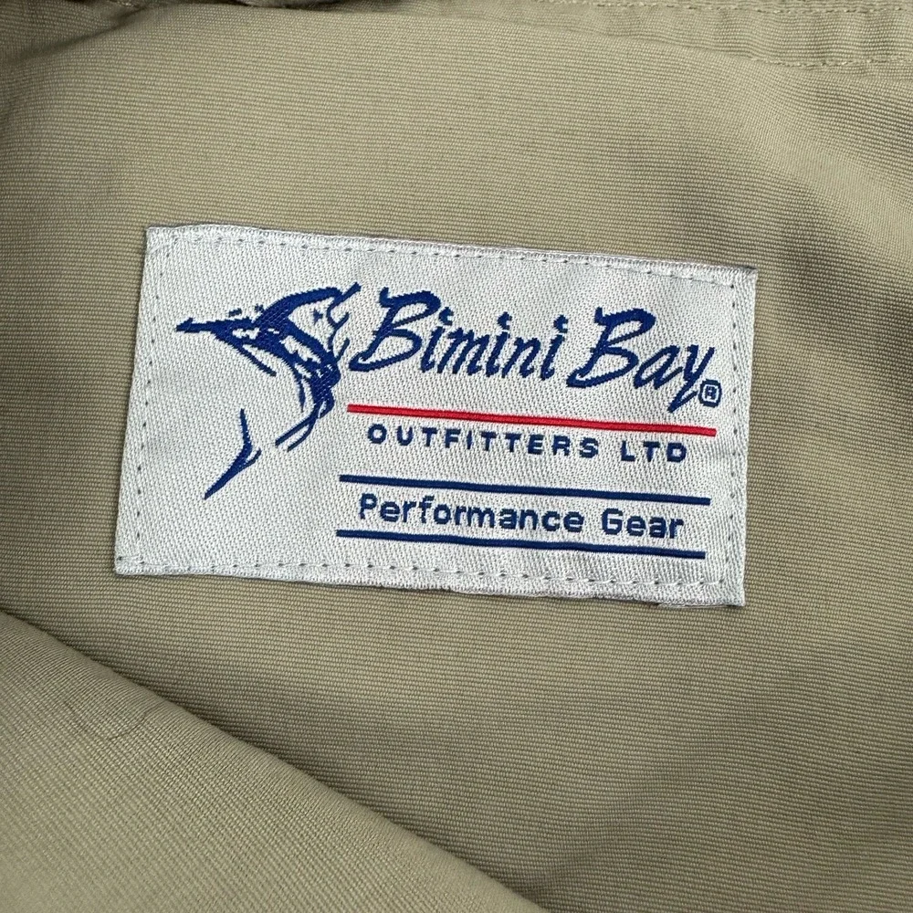 BIMINI BAY OUTFITTERS LTD Mens‎ Cargo Performance gear shorts KHAKI - 44W